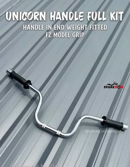 UNICORN HANDLE WITH BAR END GRIP COVER